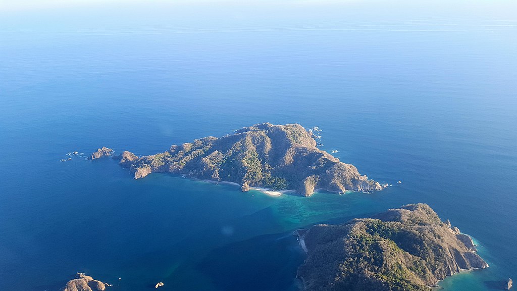 Photo aérienne de Isla Coco au Costa Rica
