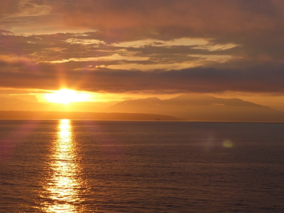 coucher de soleil sur le pacifique au Costa Rica