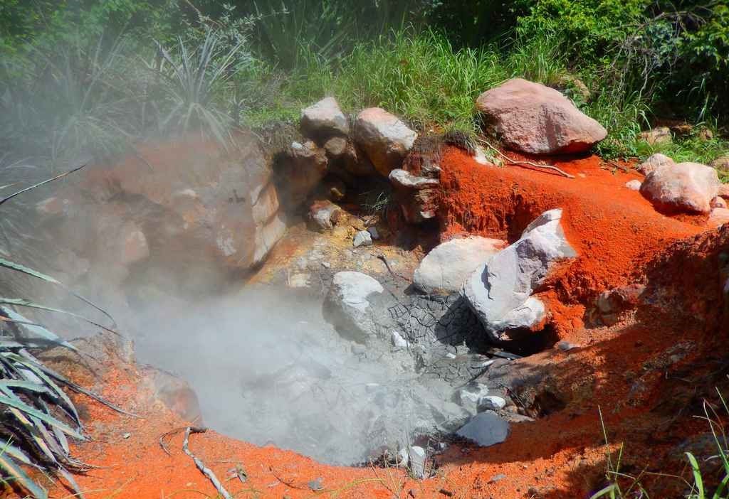 Argile volcanique au Costa Rica