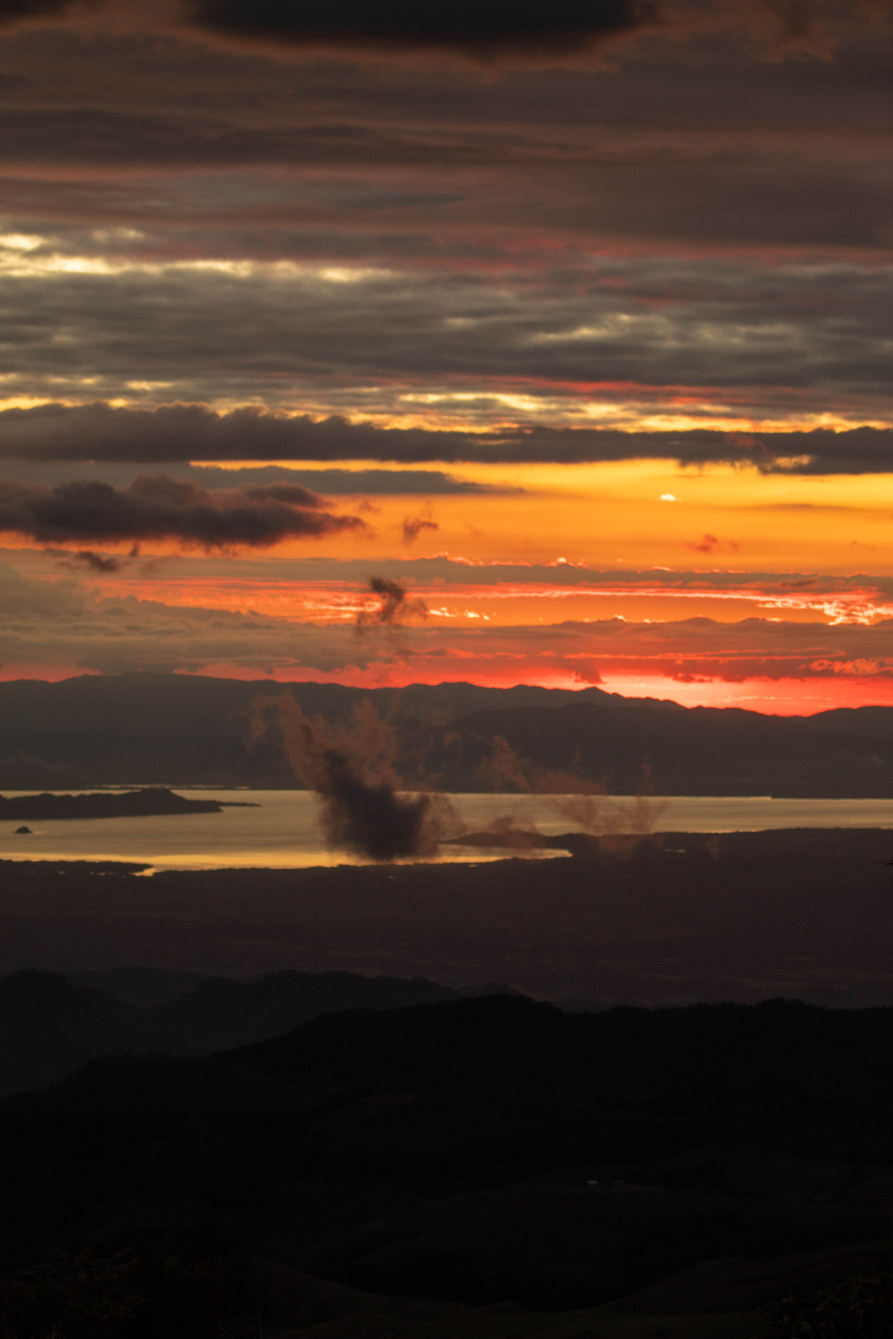 coucher de soleil à Monteverde