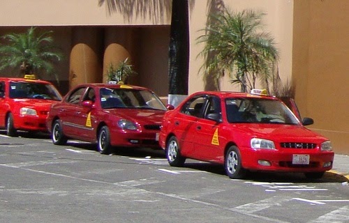 taxi rouge Costa Rica