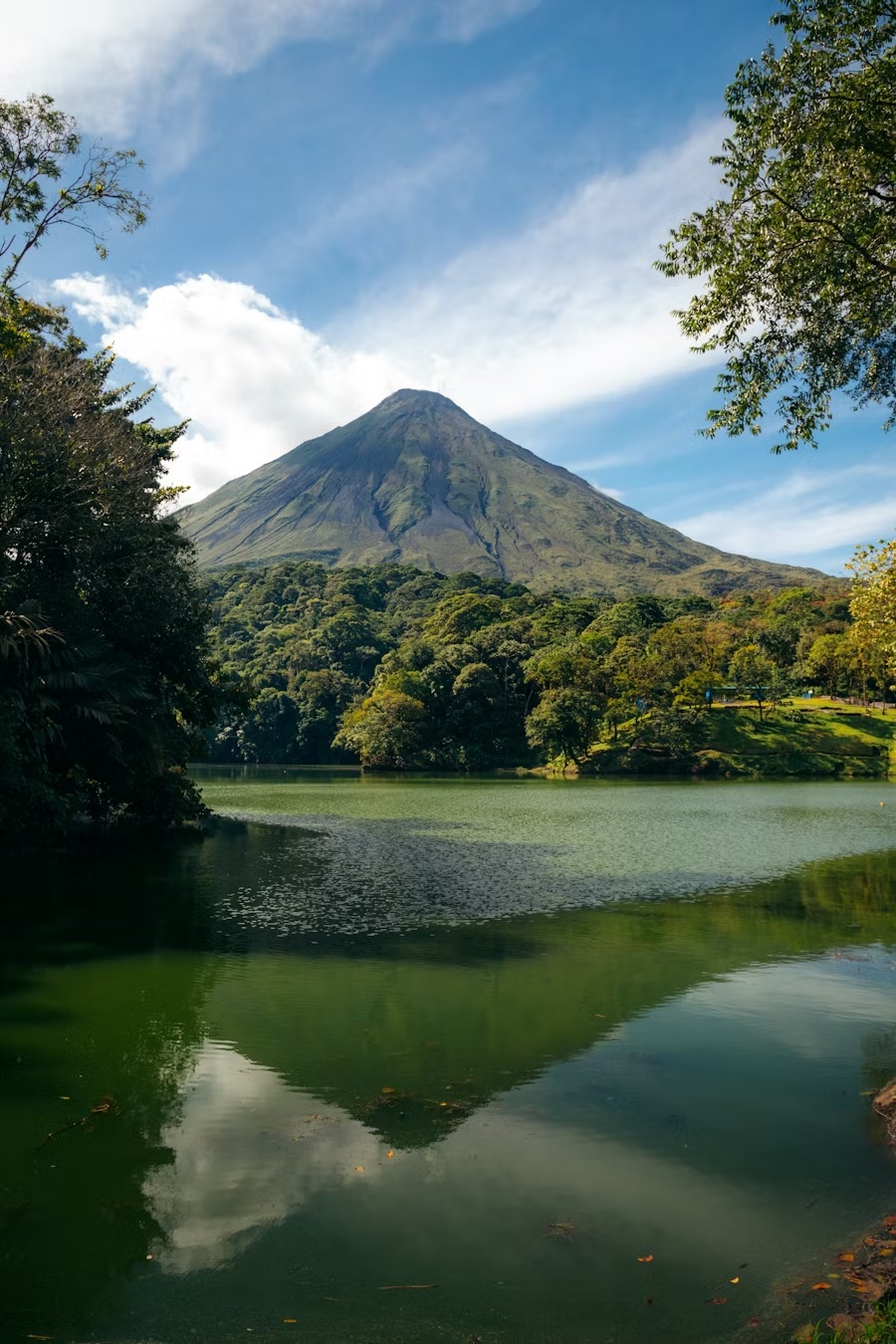 Volcan, Arenal, barrage, hydroelectricite, eau, durable