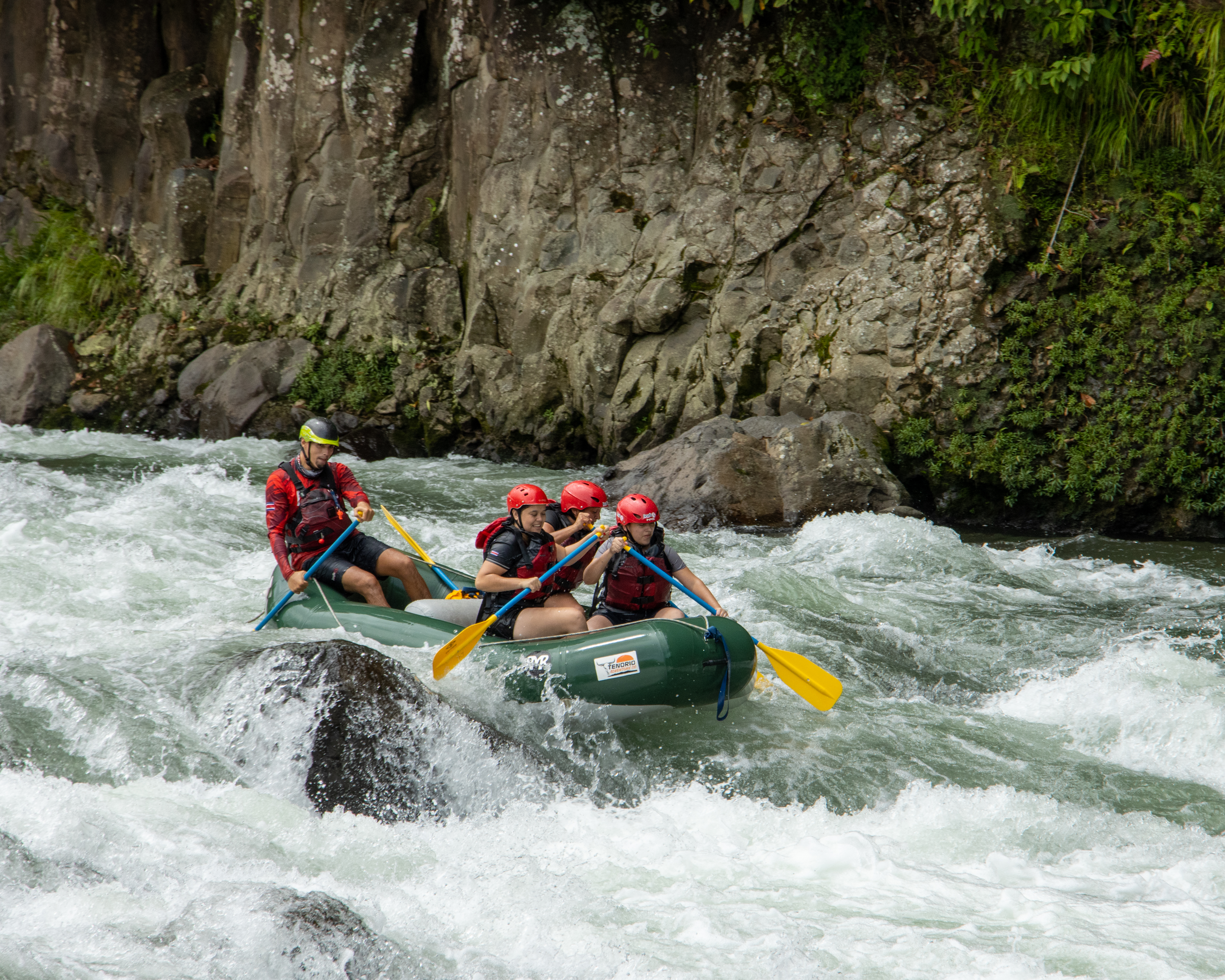 Rafting sur le rio Sarapiqui au Costa Rica