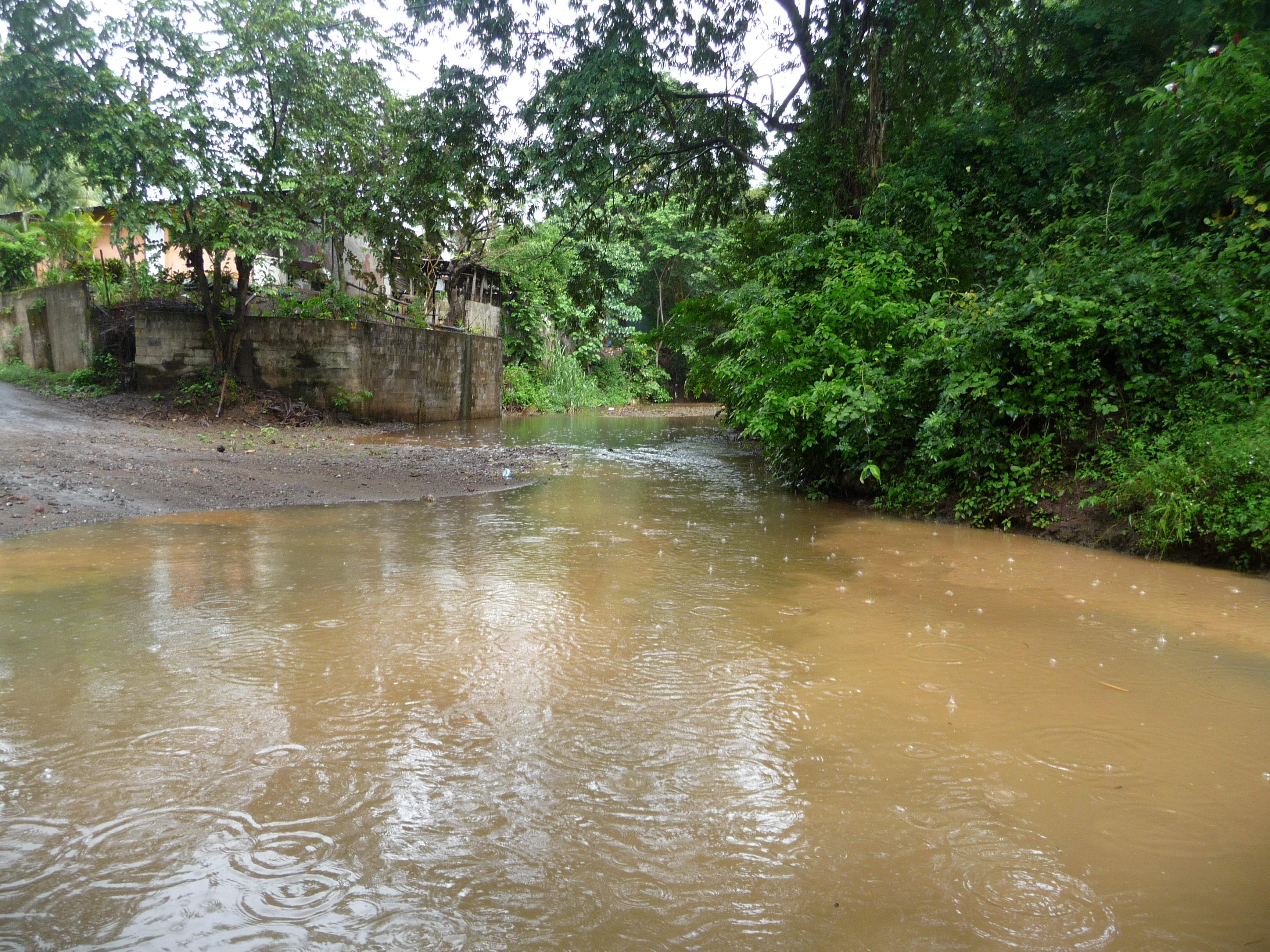 costa rica, passage à gué
